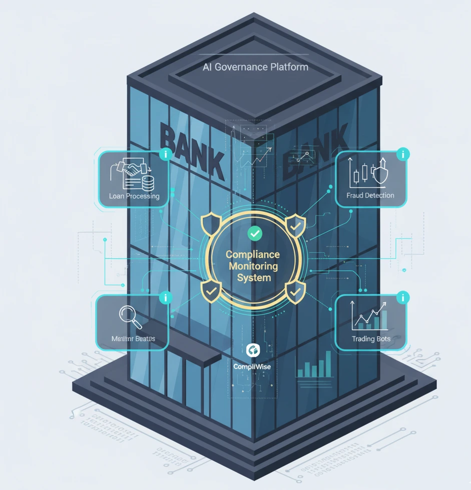 Secure server tower illustration.