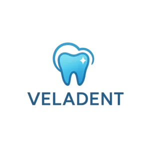 Veledent logo.